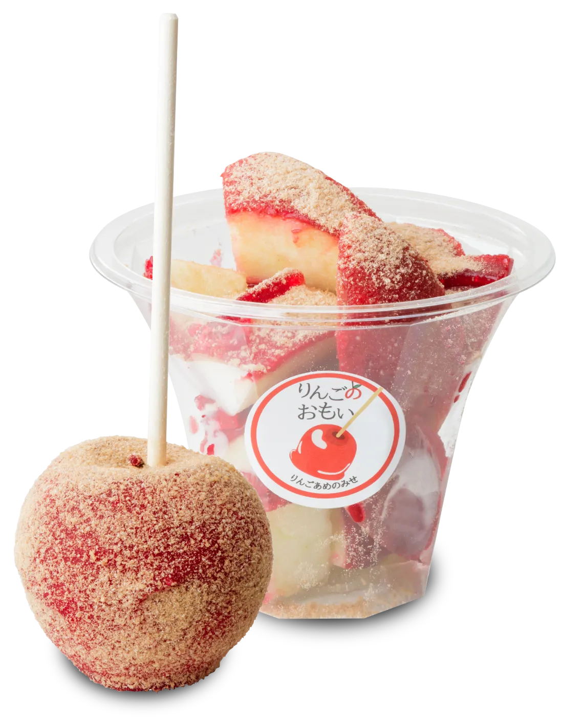 りんごあめのみせ りんごのおもい