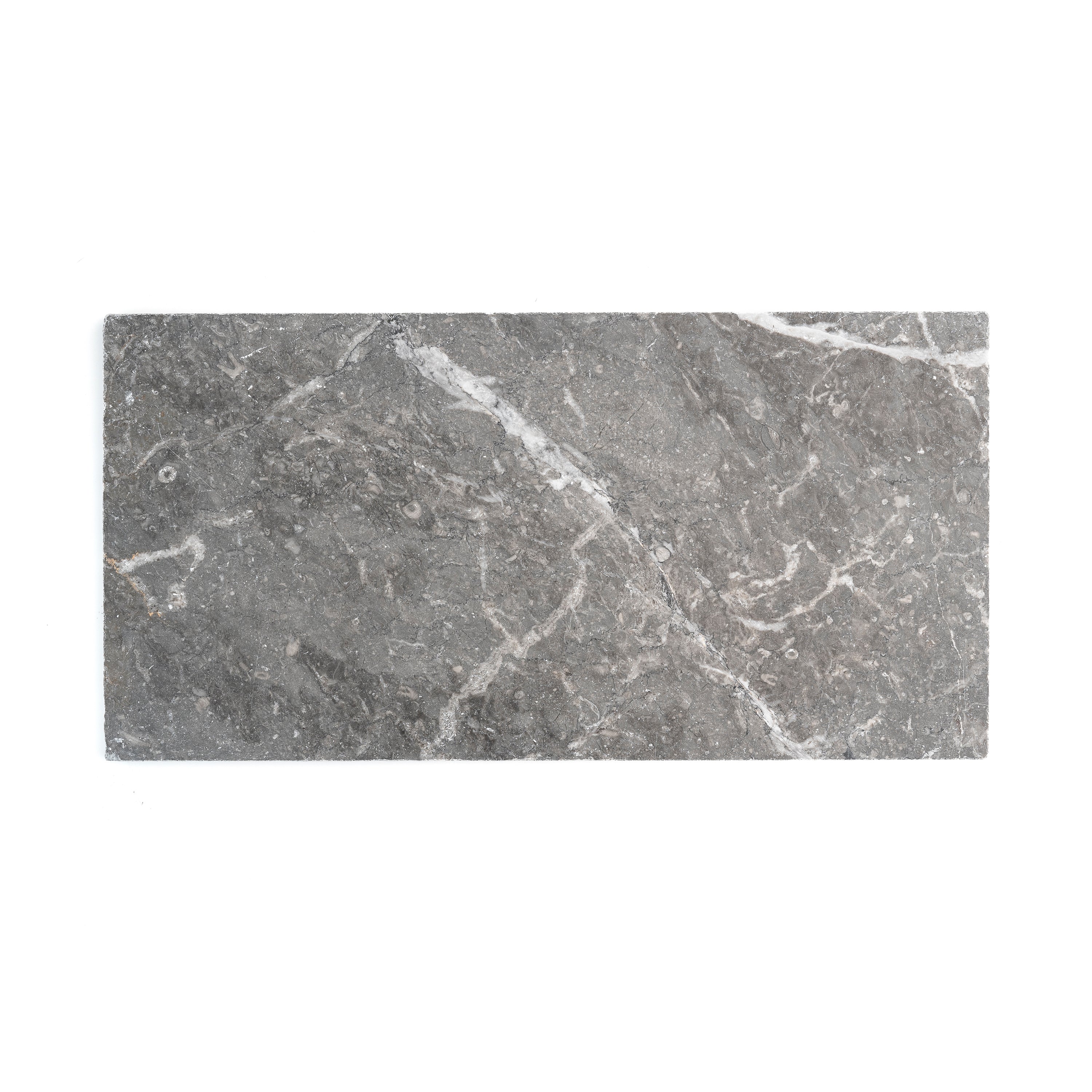 Grey 12x24 Moroccan Marble | Tumbled & Honed