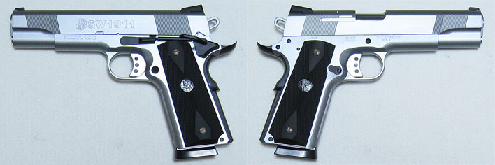 WA／S&W SW1911オールシルバー｜RIKSGUNS