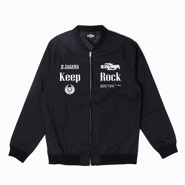 ジップアップジャケット(LOGOS)KEEP ROCK｜DIAMOND MOON通信販売｜矢沢