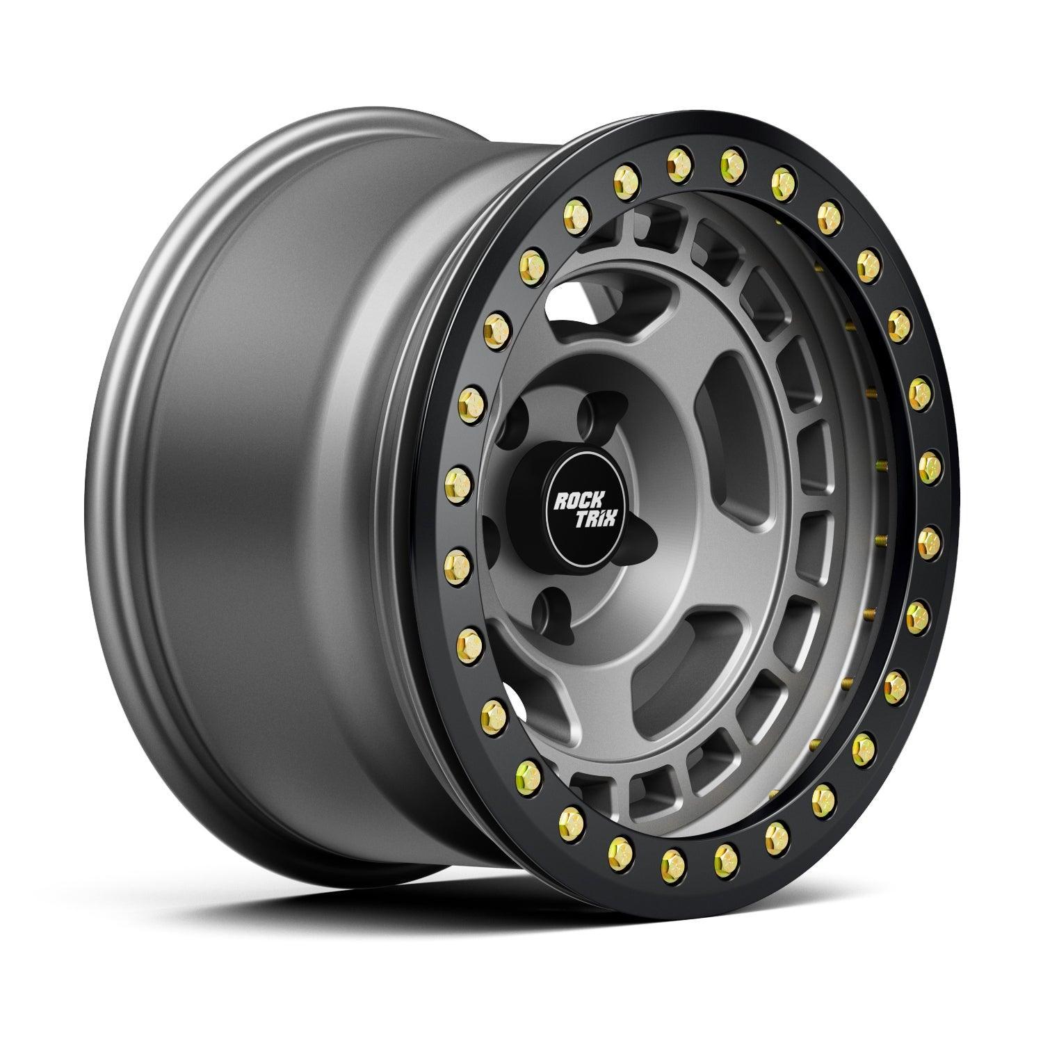 Rocktrix RT115BL - Modern 5 Spoke Beadlock, 17x9 Wheels – Rocktrix