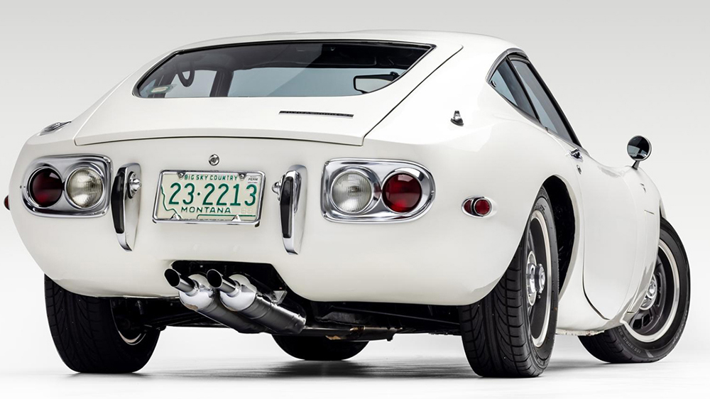 A Rare, Left-Hand Drive Toyota 2000GT Just Went Up for Auction