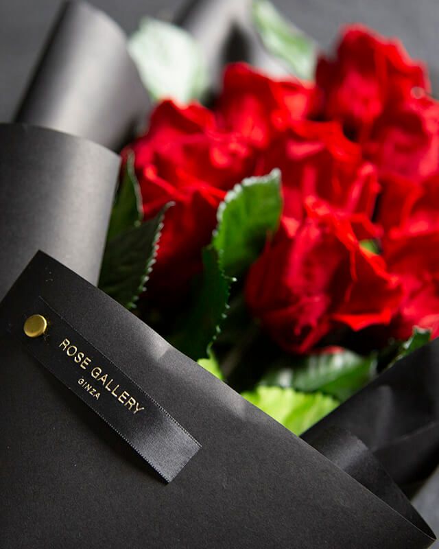 ベストウィッシュ(L12)/ブライトレッド | ローズギャラリー銀座