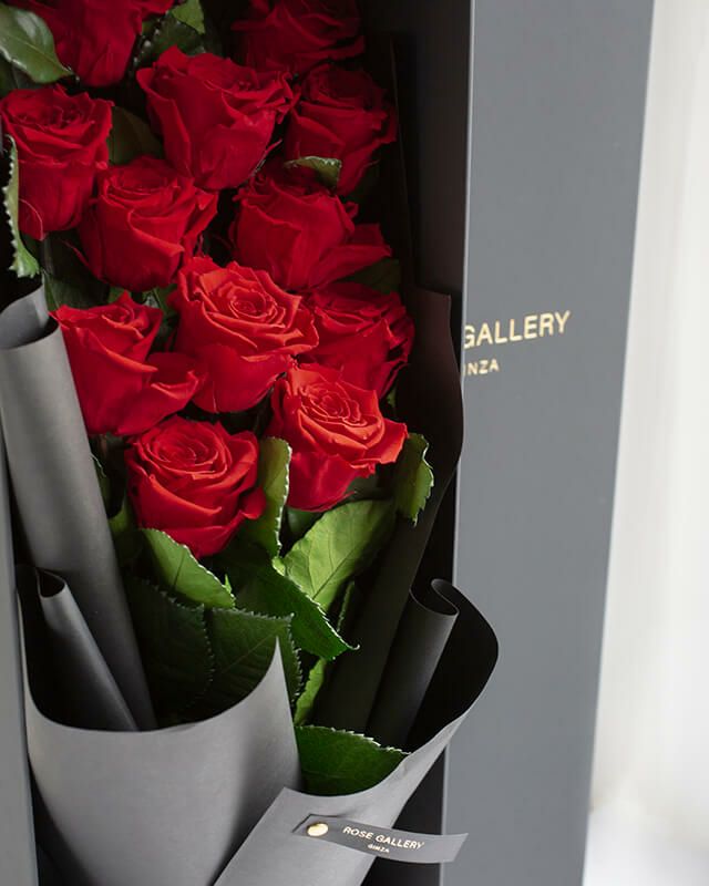 ベストウィッシュ(L12)/ブライトレッド | ローズギャラリー銀座