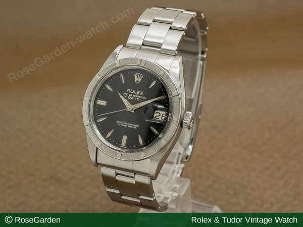 RG-1981 | ロレックス ブラックミラー ギルトダイヤル オイスター