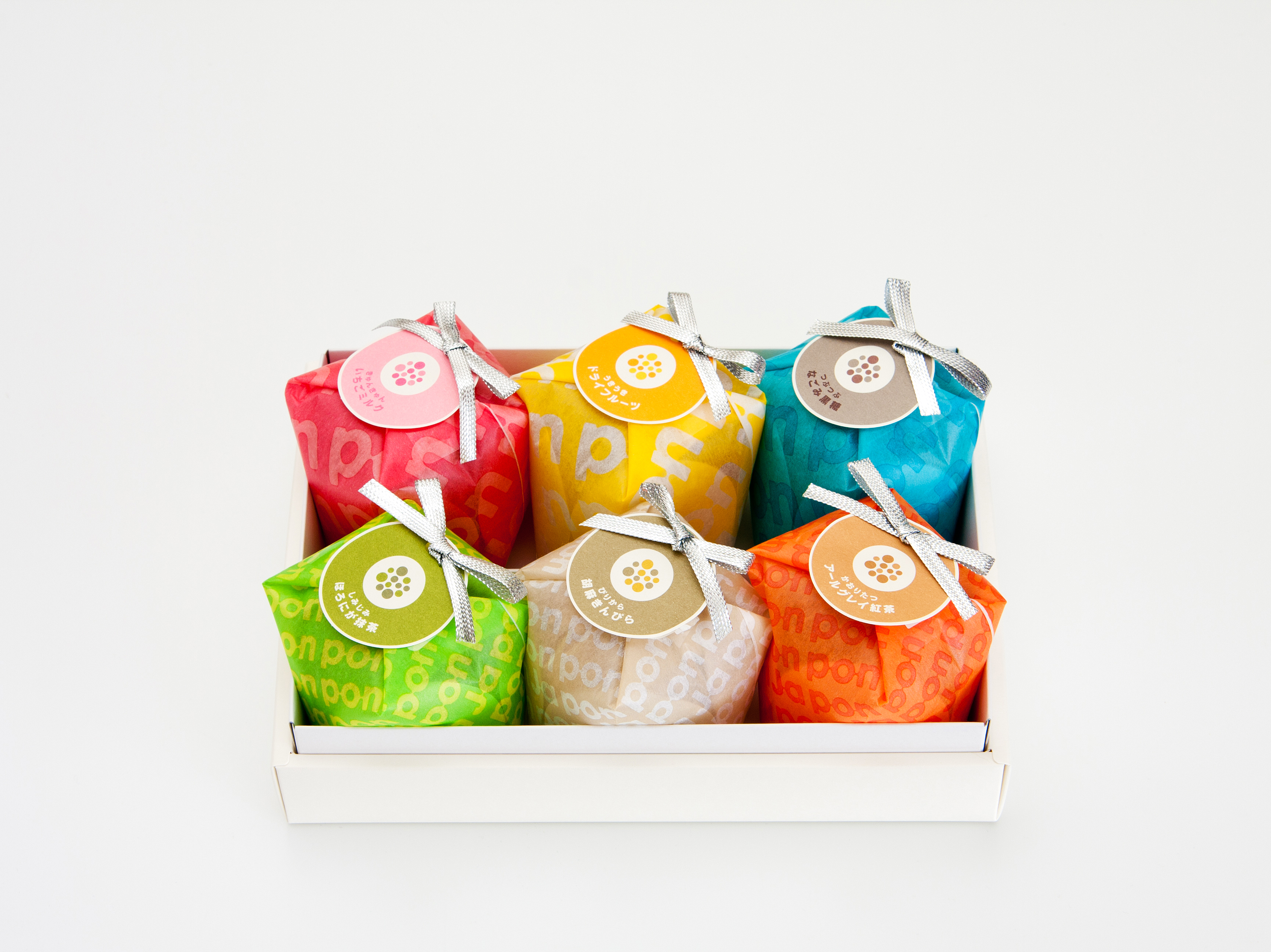 pon pon Ja pon オンランショッピング「pon pon coco 6個入りギフト箱