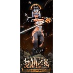 BearPanda THE KING OF FIGHTERS 1/6 不知火舞 紅裳舞Ver.｜ホビーの