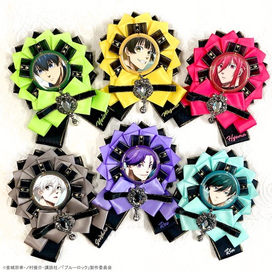 再販】TVアニメ ブルーロック ロゼット＆缶バッジセット 御影玲王