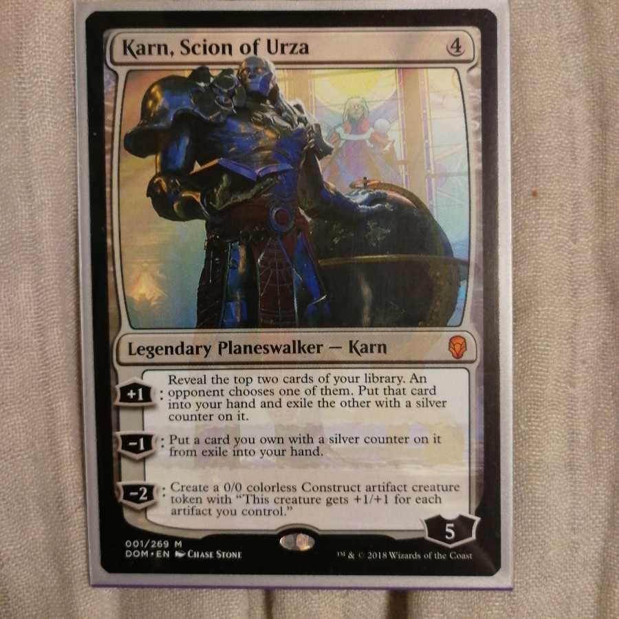 MTG ウルザの後継、カーン Foil ウルザの後継、カーン⁄Karn, Scion of