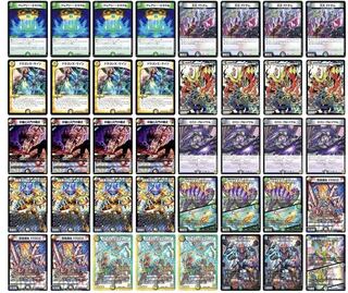 デュエマ cs優勝 5cザーディクリカ デッキ 5cザーディクリカ Bシク4枚