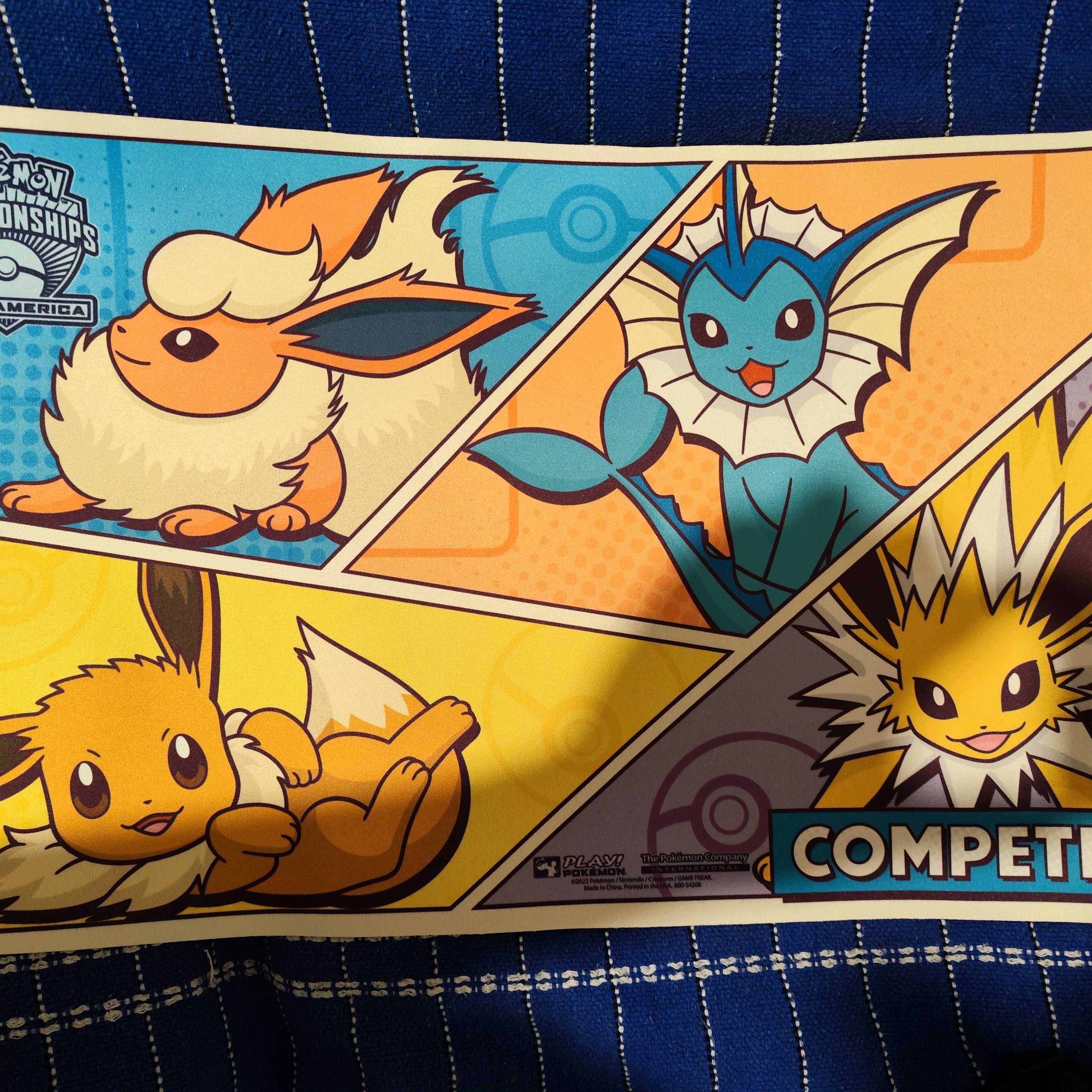 ポケモンカードゲーム プレイマット プレマ イーブイ LATAM 2022の通販