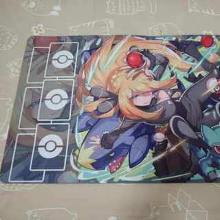 ポケカ シロナ プレイマット 1枚の通販 新米とれーなー（2025924991