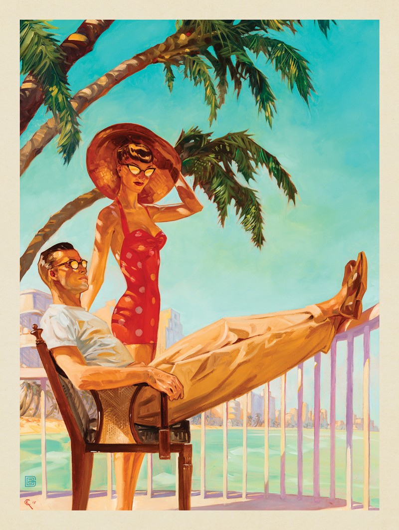 Oil Painting: A Miami Moment | Anderson Design Group