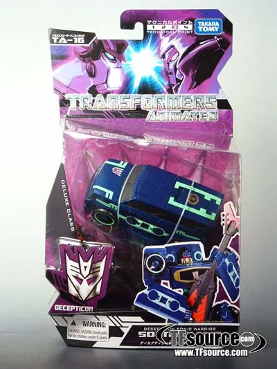 TA16 Soundwave | Transformers Animated Figure by Takara Tomy