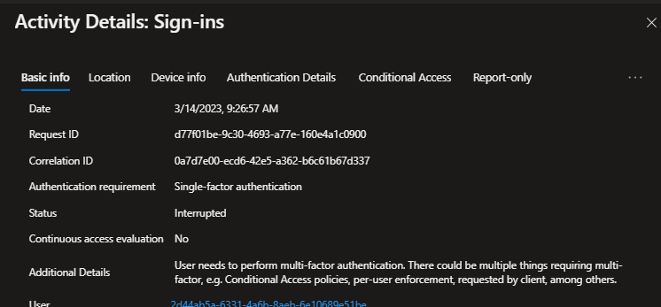 Just Dropped In (To See What Condition My Conditional Access Rule