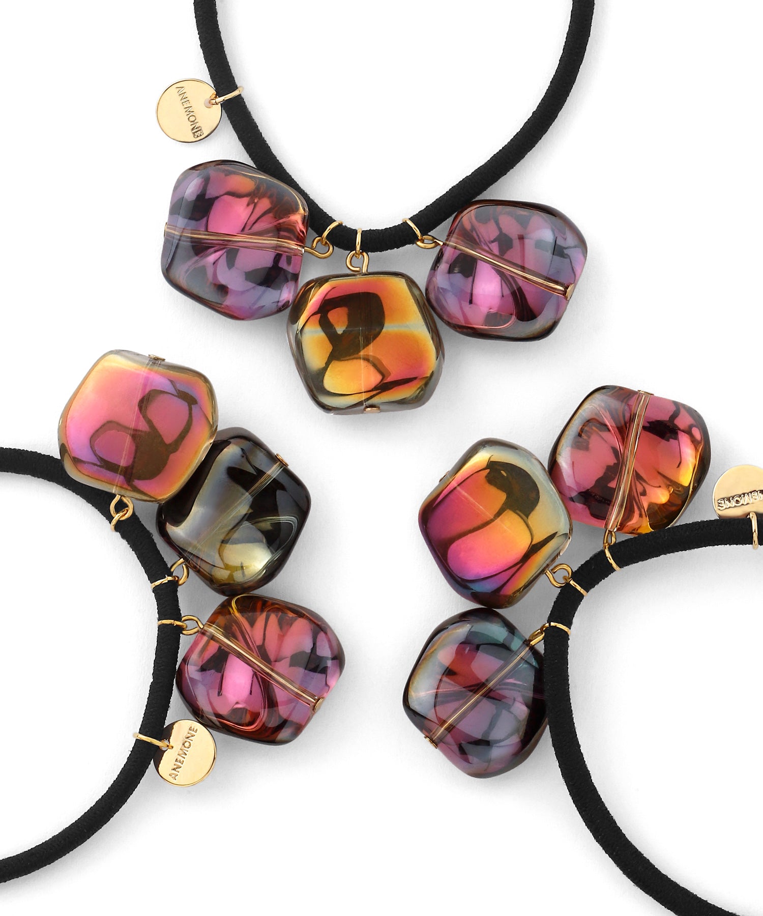 ANEMONE】オーロラストーンヘアゴム｜SANPO ONLINE(サンポーオンライン)