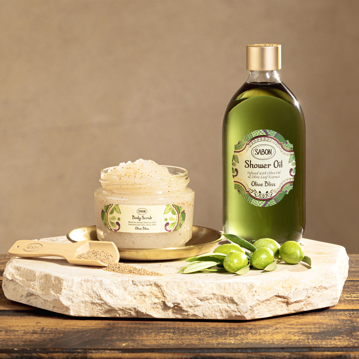 シャワーオイルS (オリーブ・ブリス)』 | SABON (サボン)