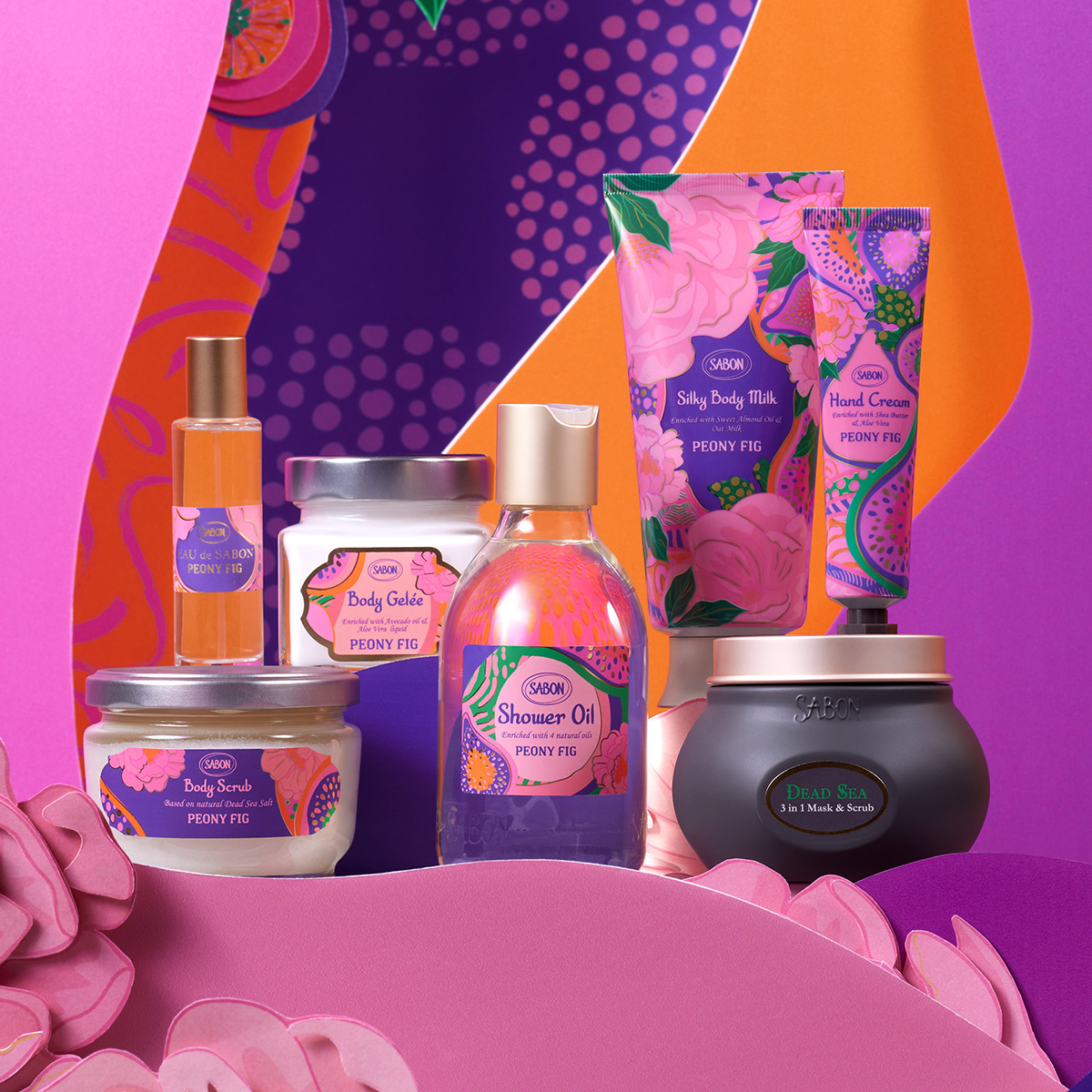 シルキーボディミルク (ピオニー・フィグ)』 | SABON (サボン)