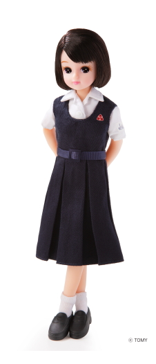 市立西宮高校 オリジナルリカちゃん人形 限定発売