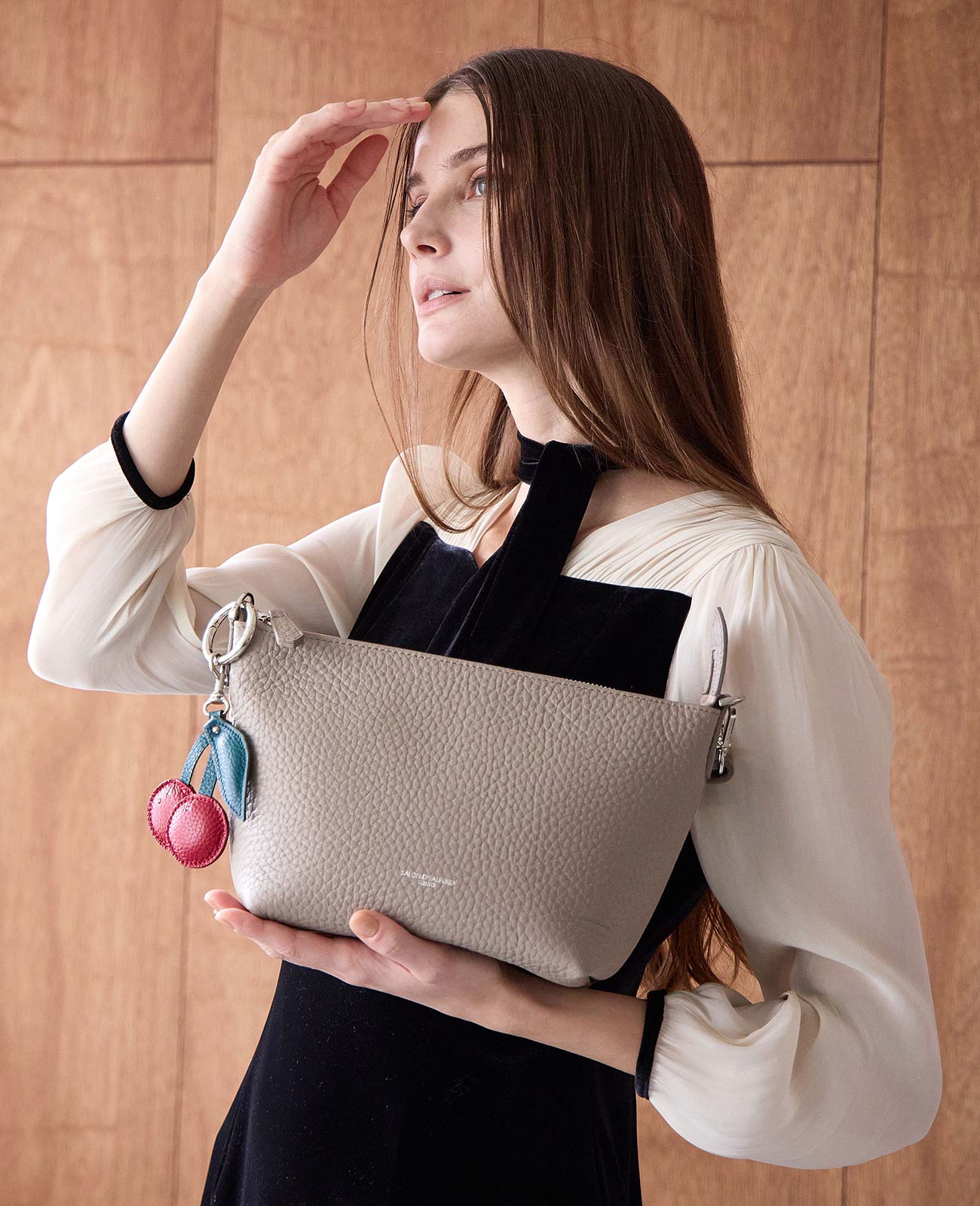 キャリー 2WAY ショルダーバッグ ダブルフェイスレザーVer. 1985-wf