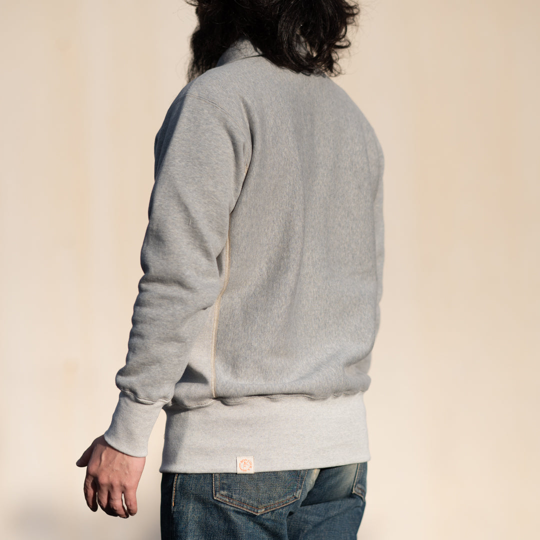 Half Zip Sweatshirt gray Heather – BONCOURA Official Online Store