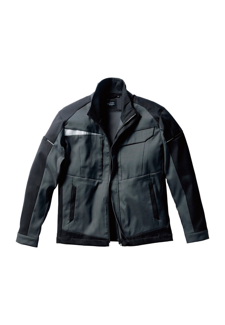 クロダルマ 32693 KURODARUMA 裏綿ストレッチツイル 長袖ジャンパー