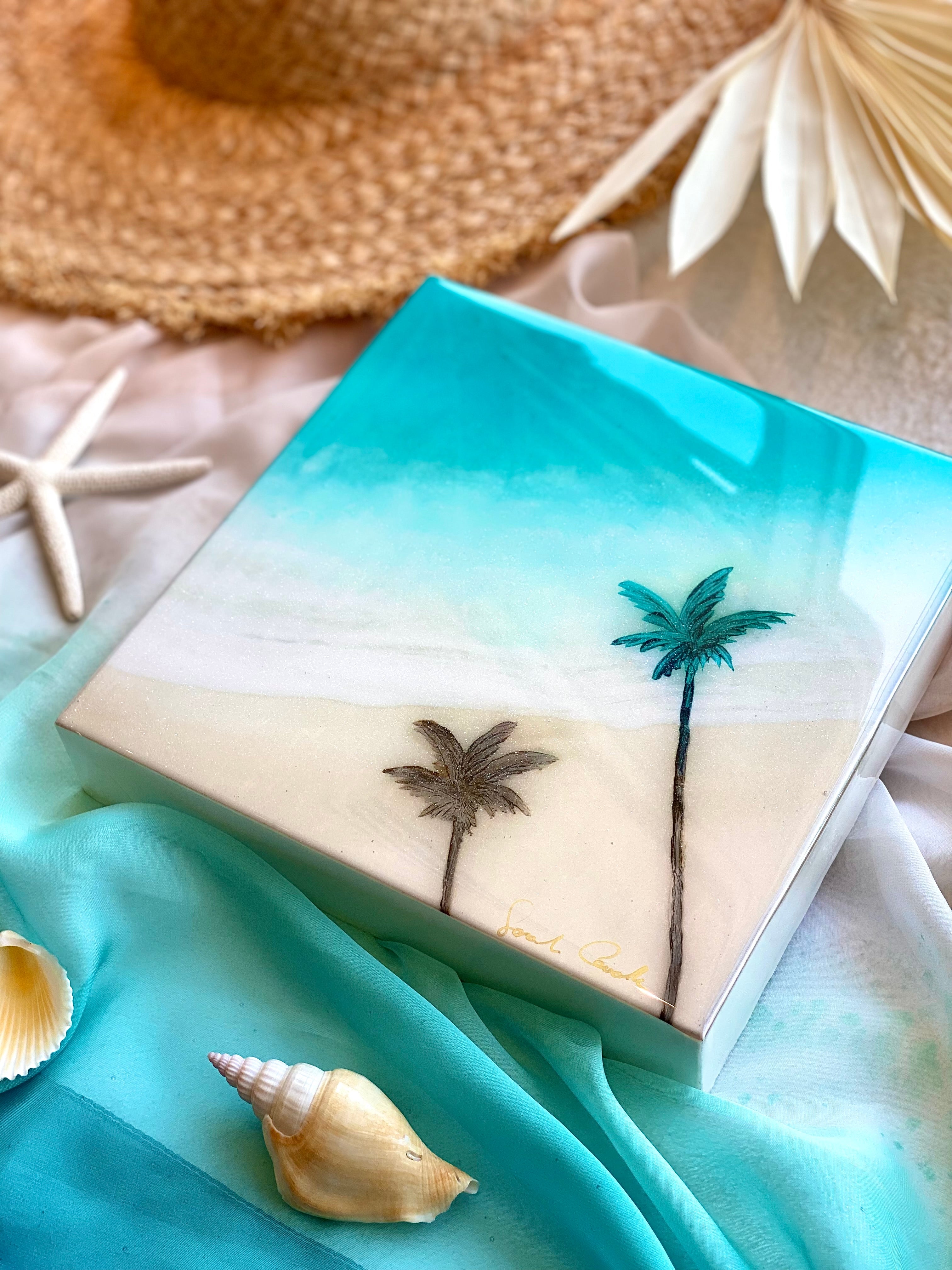 Sarah Caudle / サラカードル】”Teal Paradise