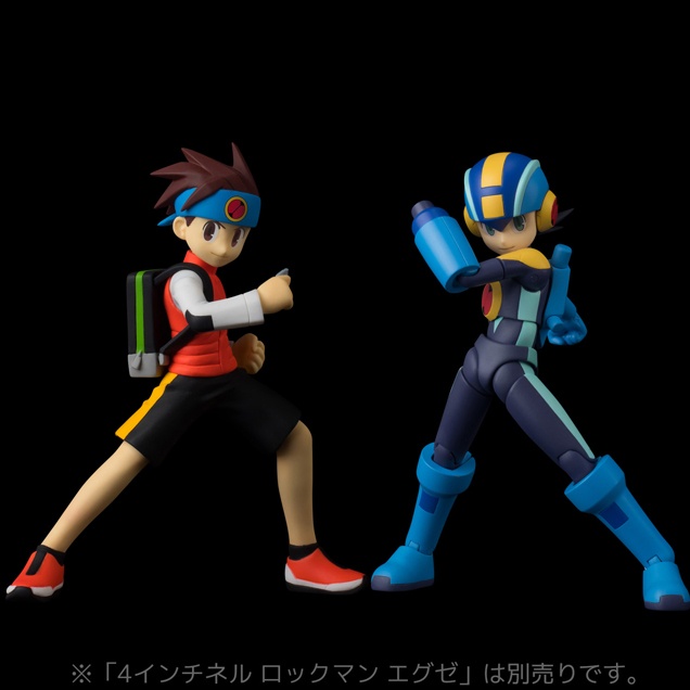 4インチネルLite ロックマン エグゼ 光 熱斗＆アップグレード