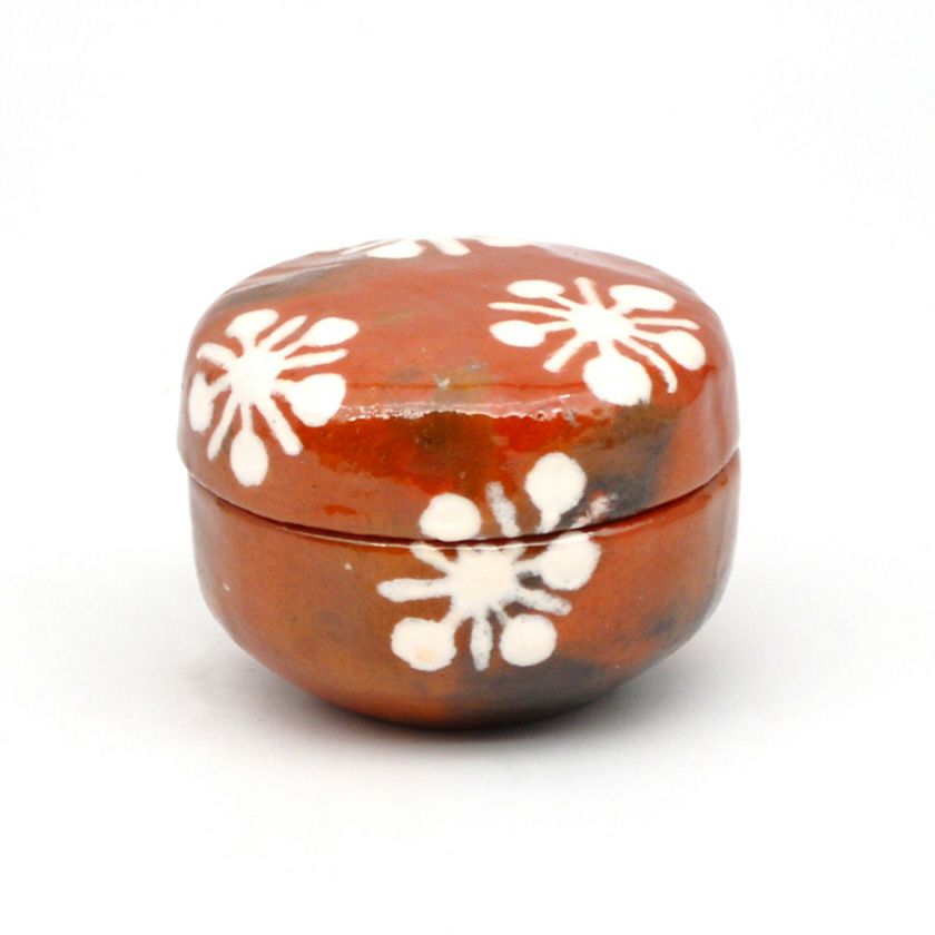 茶道具 香合（こうごう） 唐傘香合 欅 摺漆 中村 宗悦 | 千年の香り 千紀園