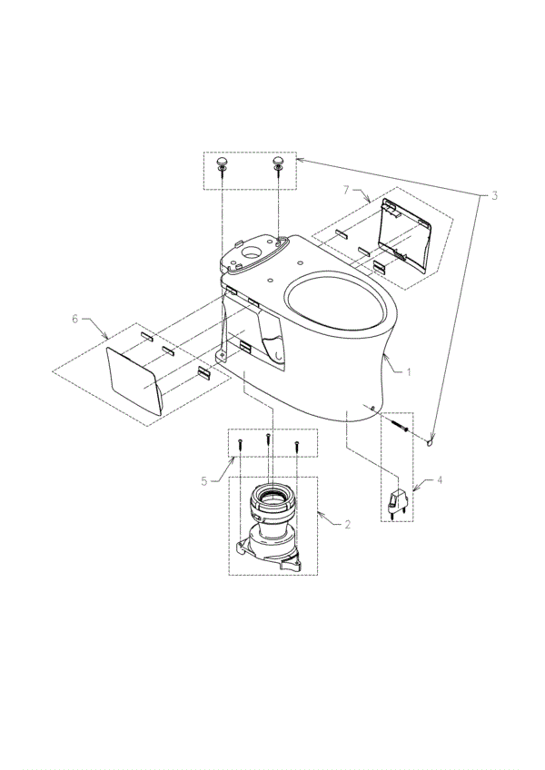 分解図情報 | TOTO:COM-ET [コメット] 建築専門家向けサイト