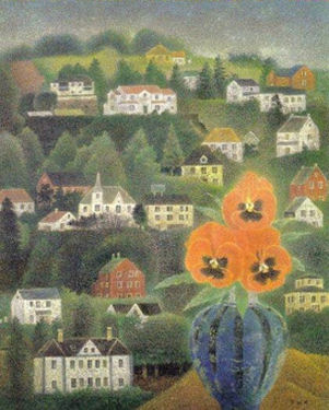 徒然に静謐の具象画家『岡 鹿之助』: 賢者の石ころ