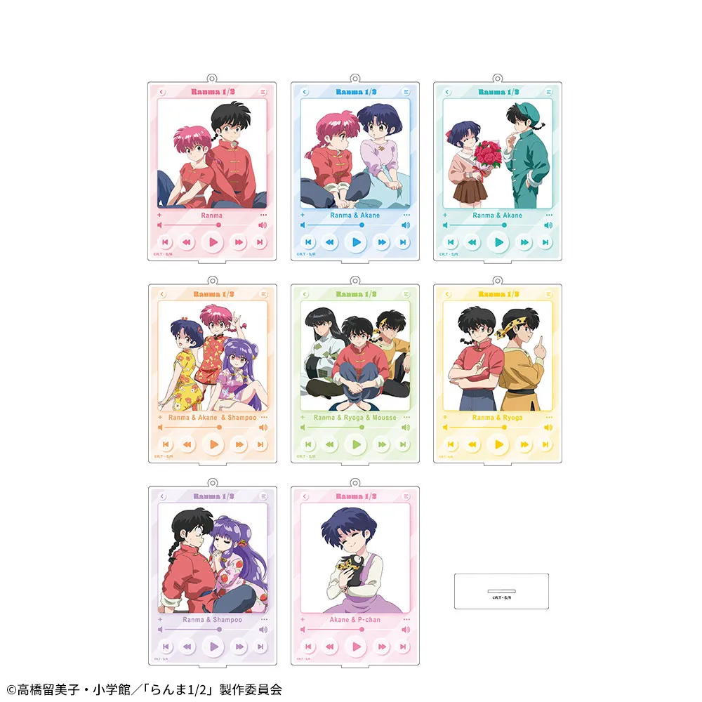 TVアニメ「らんま1/2」 スタンド付アクリルキーチェーン｜プライズ