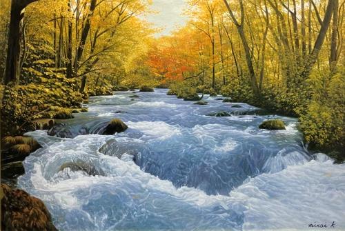 燦光清流（奥入瀬） | ｜正光画廊