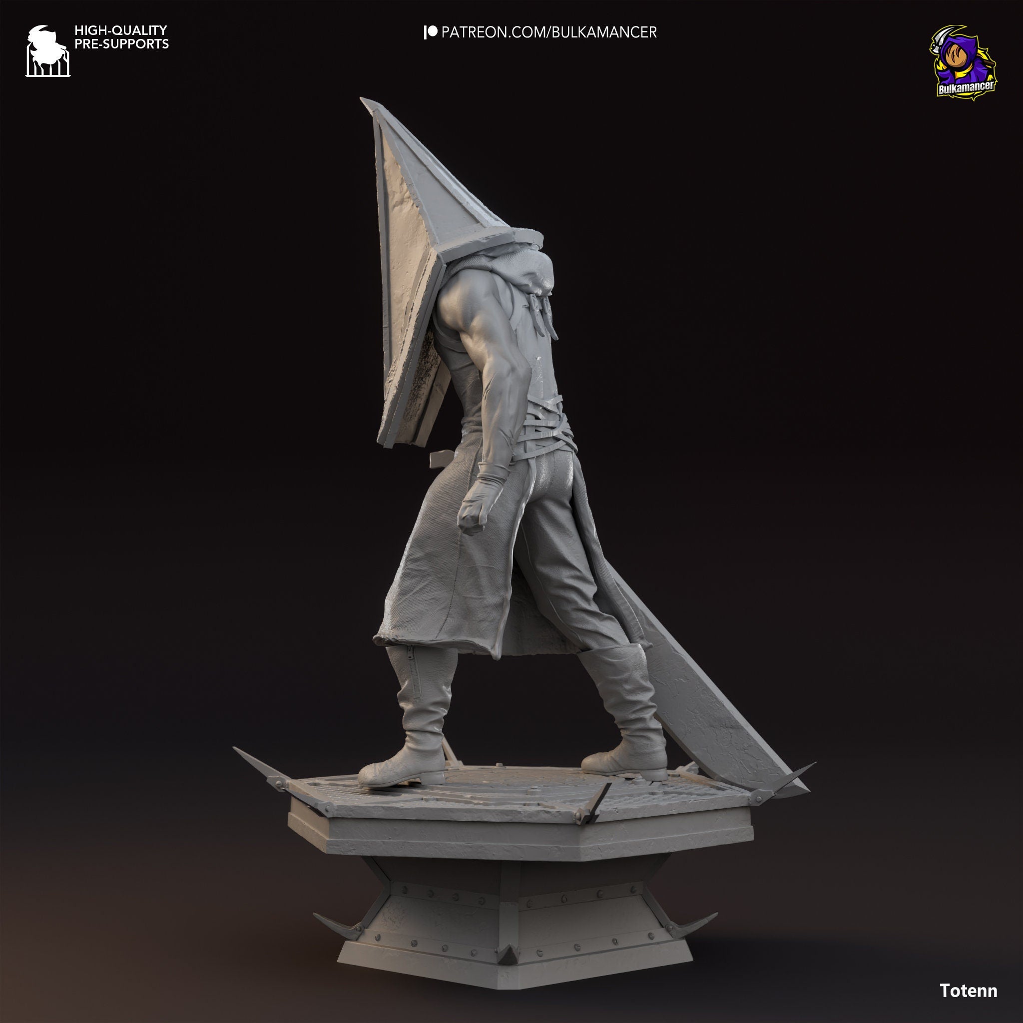 Silent Hill Pyramid Head Garage Kit | 3D Printed Model by