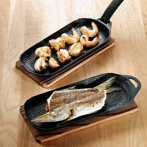 暮らしに合わせた丁度いいサイズのグリルパン！及源鋳造の「焼き焼き