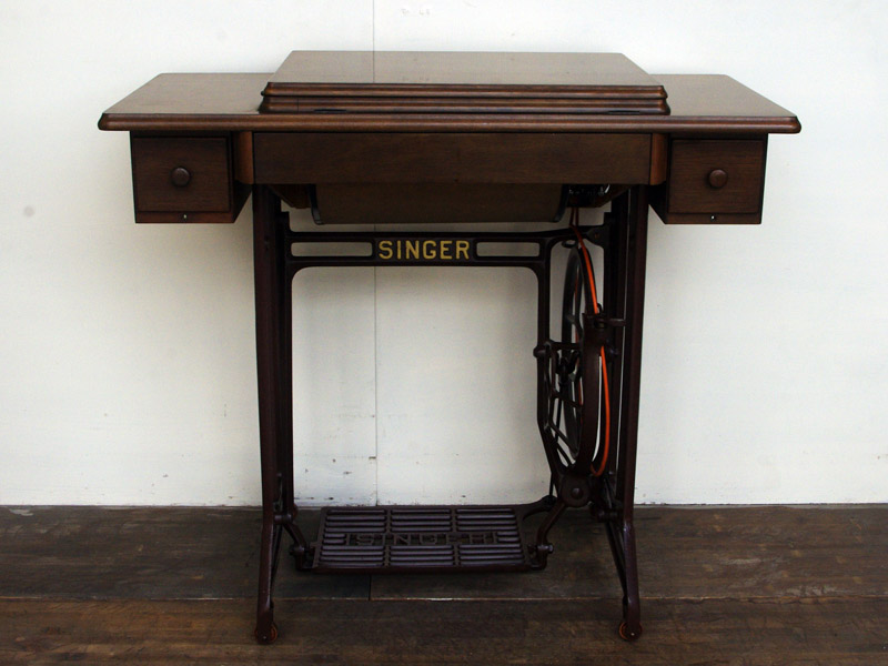 No.621 SINGER 191U シンガー製 家庭用足踏みミシン：アンティーク