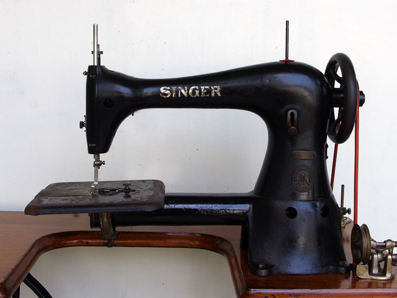 No.359 SINGER 17-11 シンガー製 腕ミシン 足踏みミシン：アンティーク