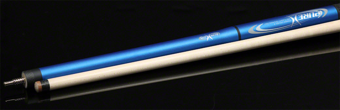 Player HXTP4 Jump Break Pure X Blue Pool Cue - Free Shipping