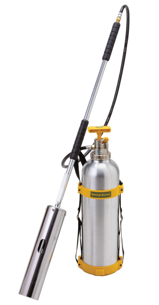 草焼バーナー Pro・Mega ブラック KB-310BK - Shinfuji Burner