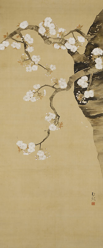 九重桜花図｜商品一覧｜新古美術わたなべ