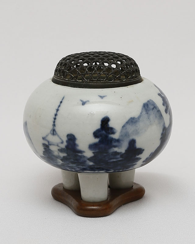木米染付香炉｜商品一覧｜新古美術わたなべ