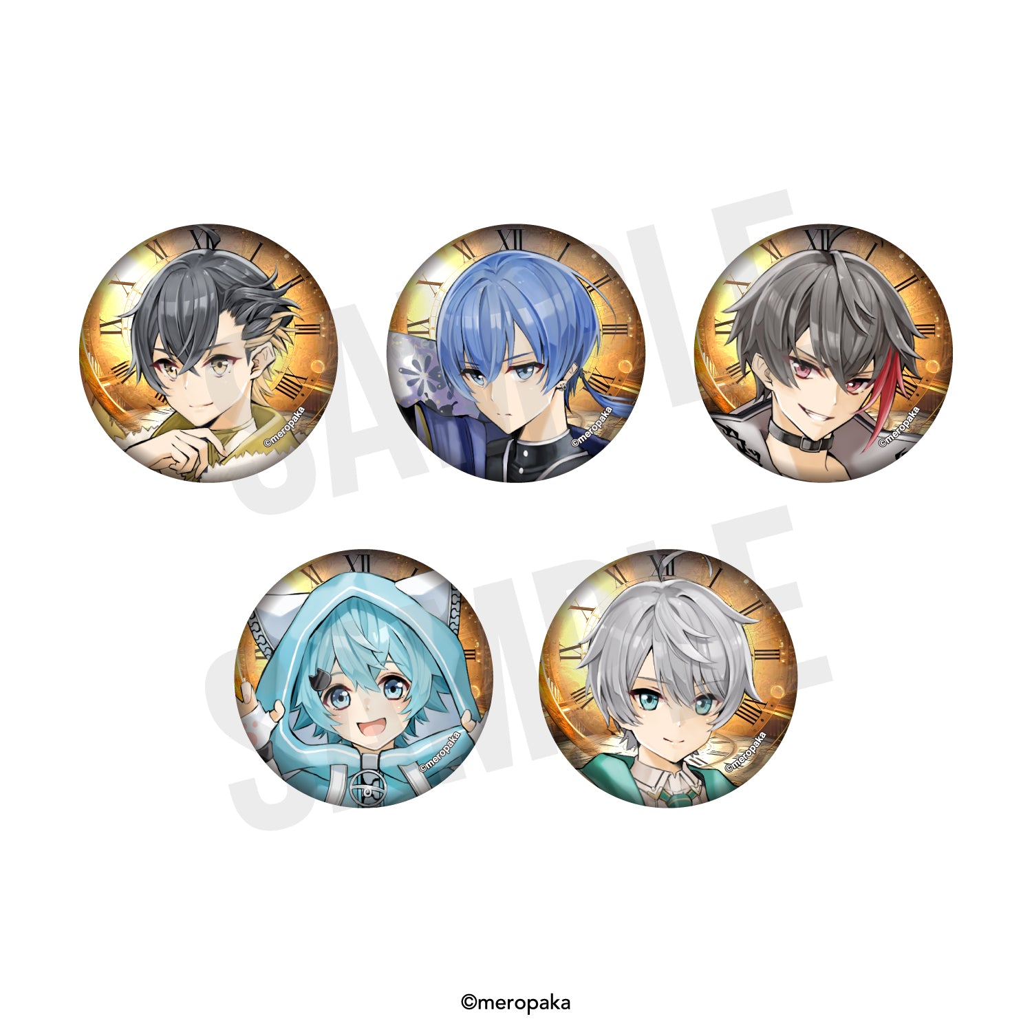 8月中旬以降順次発送予定】めろぱかランダム缶バッジ リザレクション