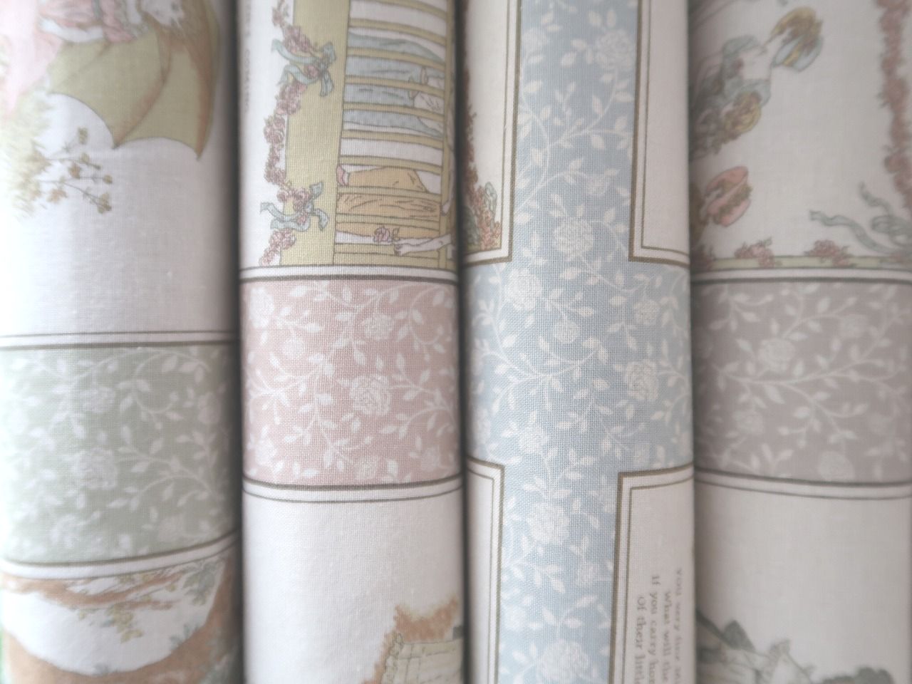 OtherCloths-007）ケイトグリーナウェイ【ブルー】 | フラワー