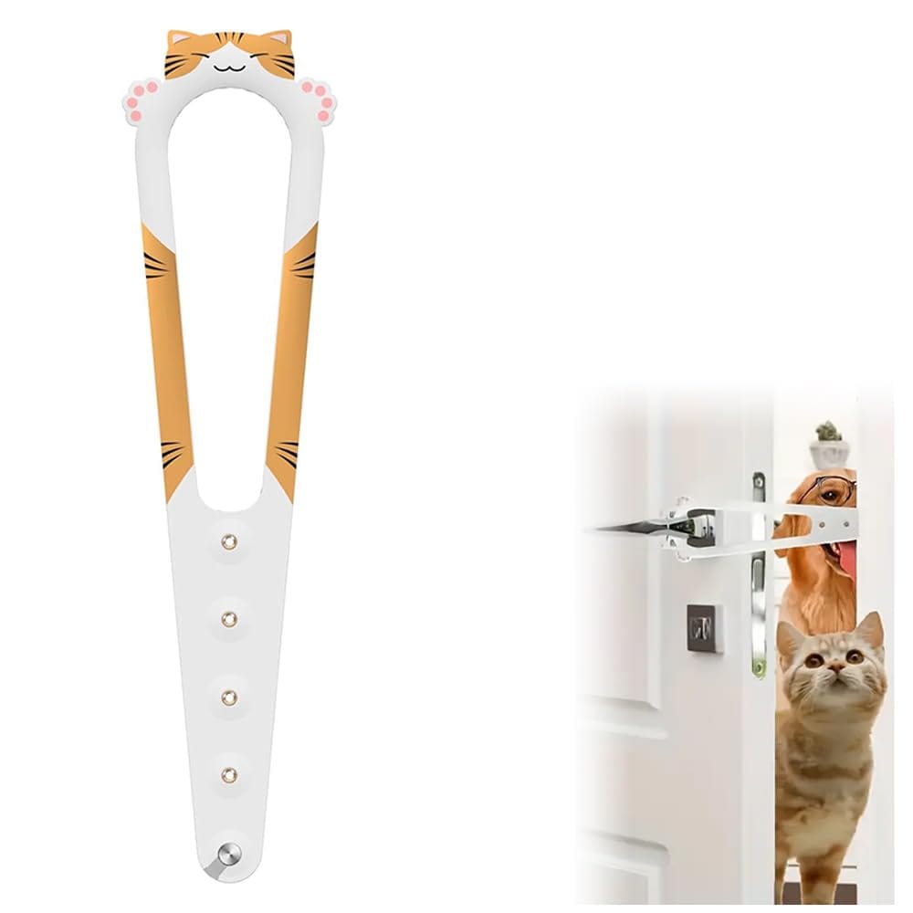 楽天市場】猫 ドア ドアストッパー ペット 室内 とじこめ防止 5段階