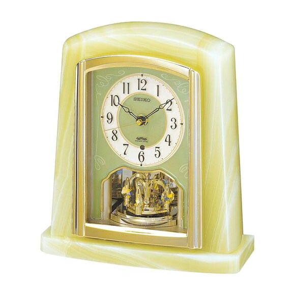 楽天市場】電波 置き 時計 オニキス BY223M セイコークロック 電波