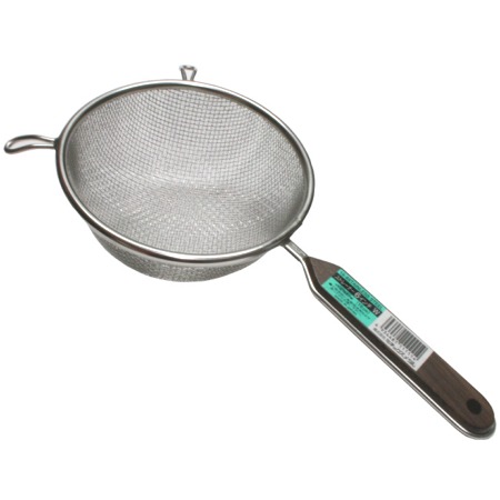 楽天市場】こしき ダブルストレーナー 7吋(18cm) 二重網 ローズ柄 粉