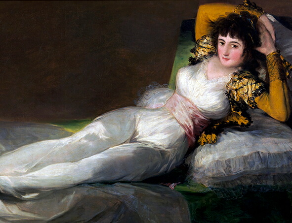 楽天市場】着衣のマハ 【6号】 ゴヤフランシスコ・デ・ゴヤ 【 額縁が