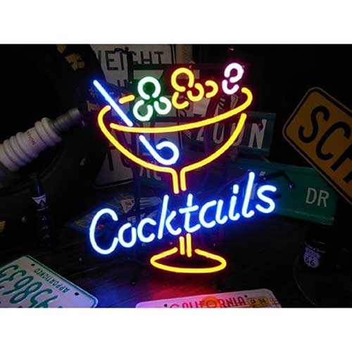 楽天市場】Cocktails and Dreams カクテル＆ドリーム ガラスネオン