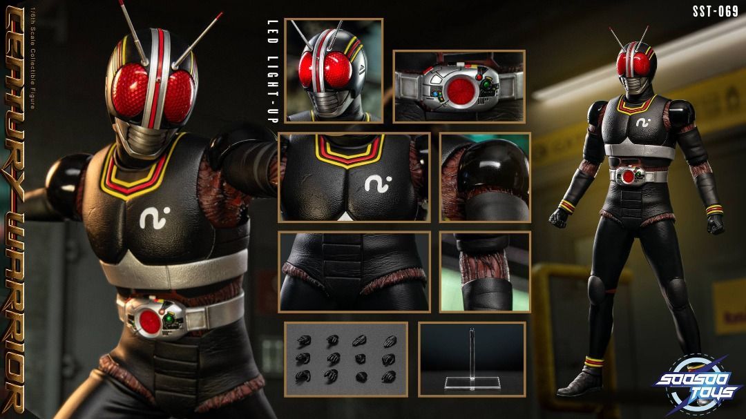 楽天市場】「新品・在庫」 ホットトイズ TMS158 『仮面ライダーBLACK