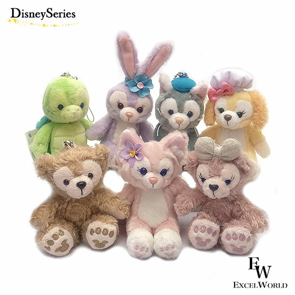 楽天市場】ダッフィー＆ジェラトーニ ぬいぐるみ Mサイズ ペアセット